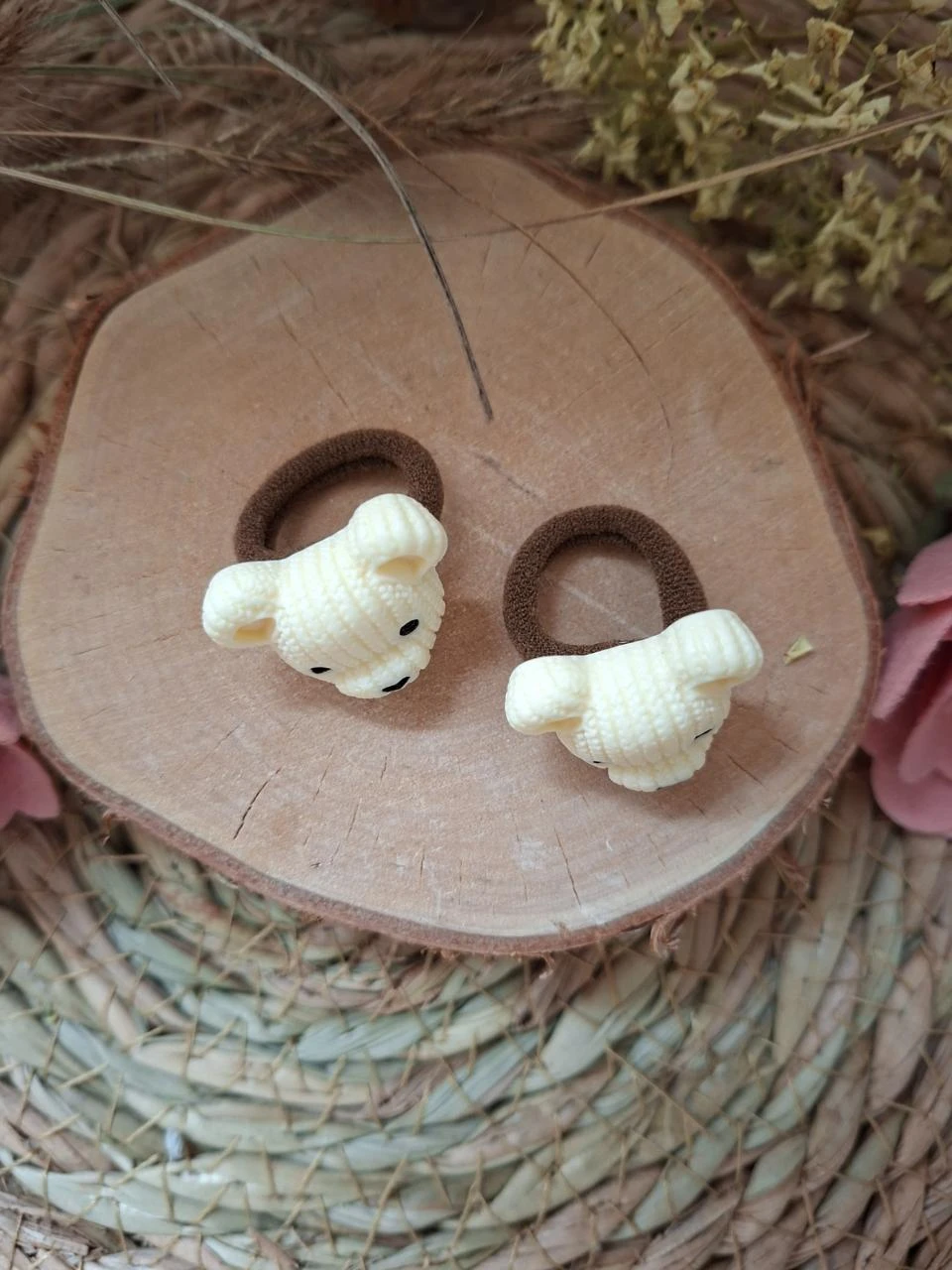 Mini rubber bands with bear heads – photo 2
